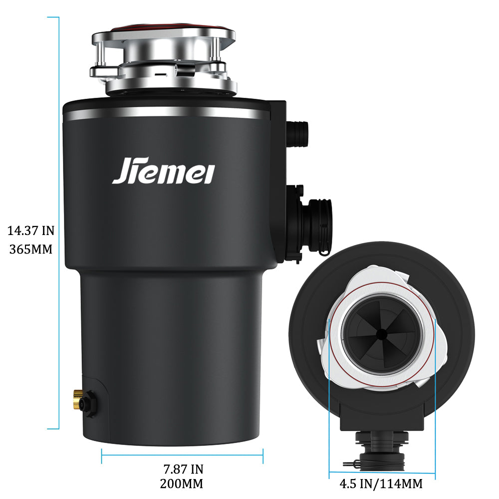 Jiemei 1 HP Kitchen Food Waste Disposer-E360 Series