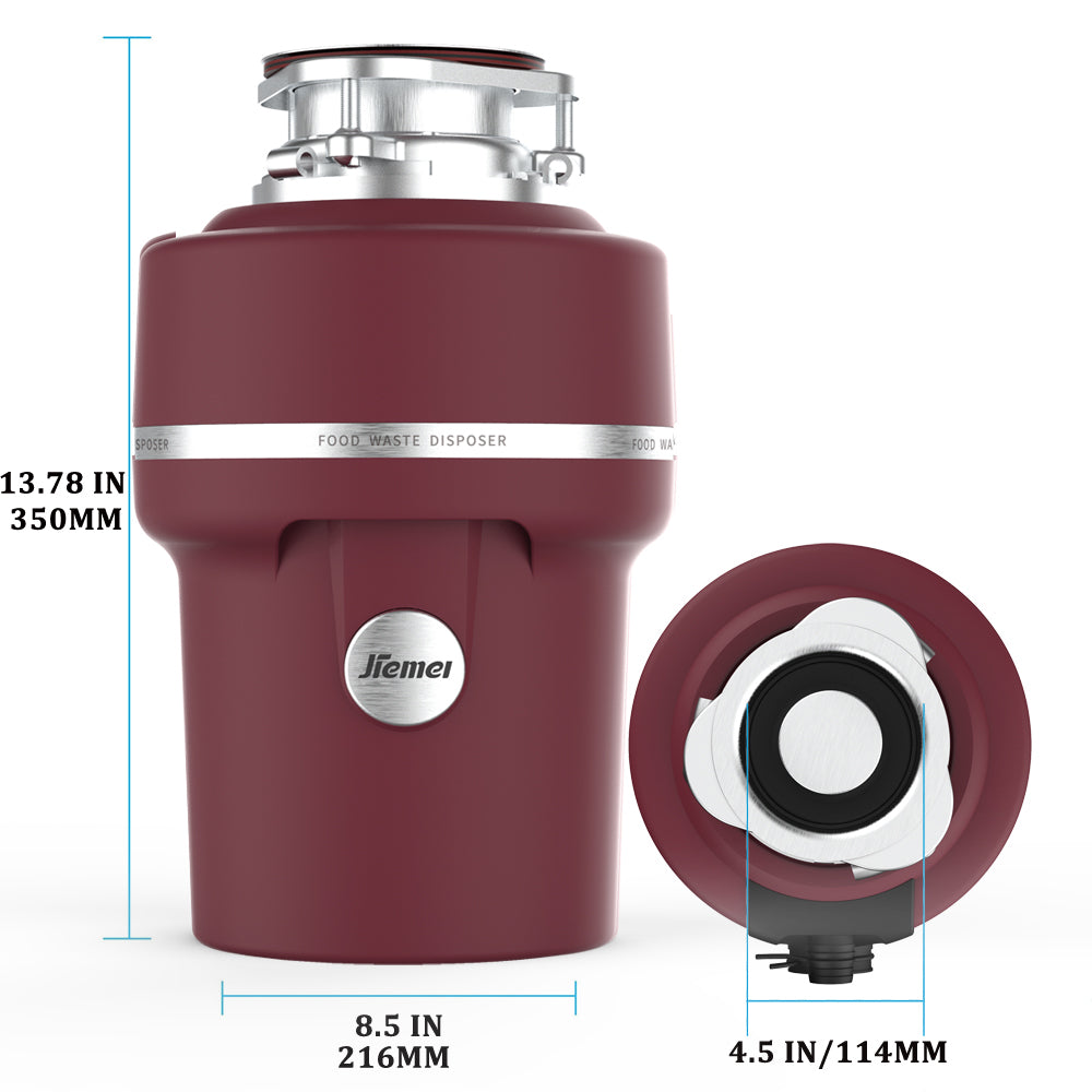 Jiemei 3/4 HP Kitchen Food Waste Disposer -G200 Series