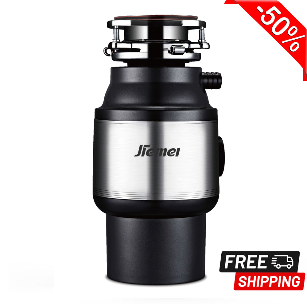 Jiemei 1/2 3/4 1 HP Continuous Feed Electric Kitchen Food Waste Disposer -HSJ Series