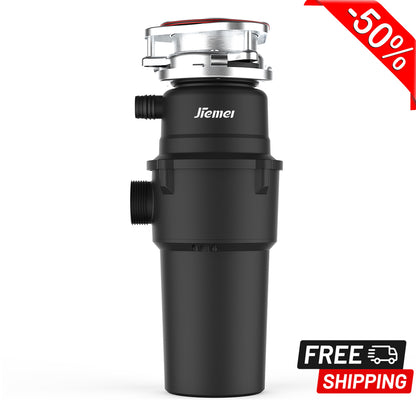 Jiemei 1/2 3/4 1 HP Stainless Steel Continuous Feed Electric Kitchen Food Waste Disposer -JMD-75 Series